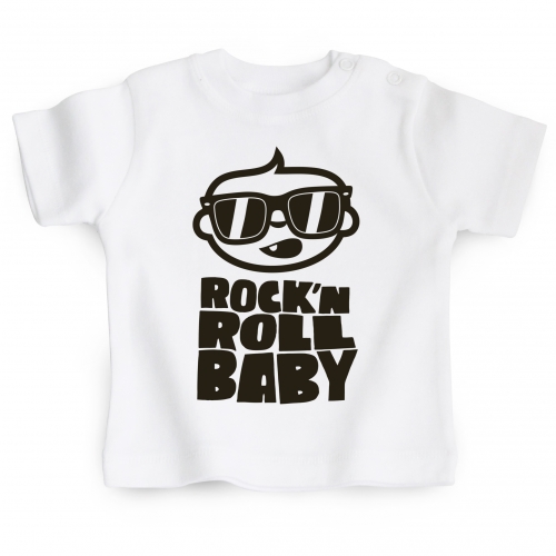 Tshirt bébé Rock'n'Roll Baby