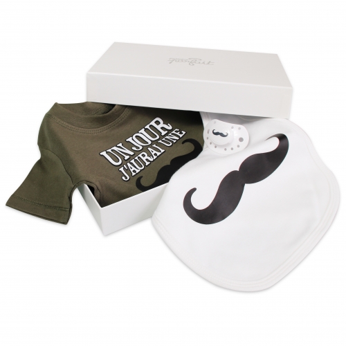 Coffret de naissance Moustache