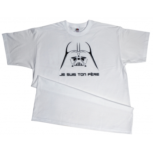 Tshirt Je suis ton père - Blanc