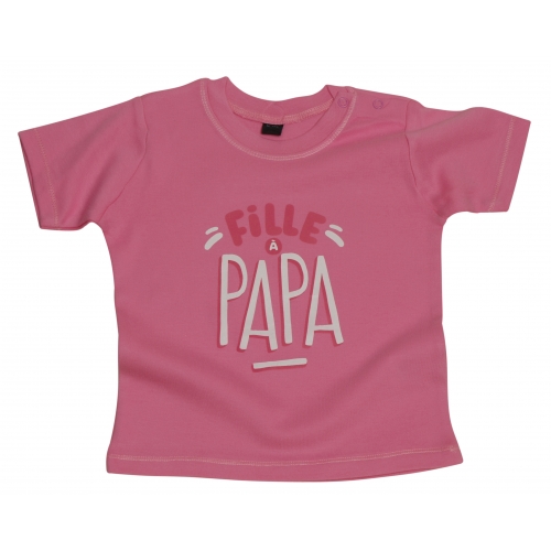 Tshirt bébé Fille à Papa