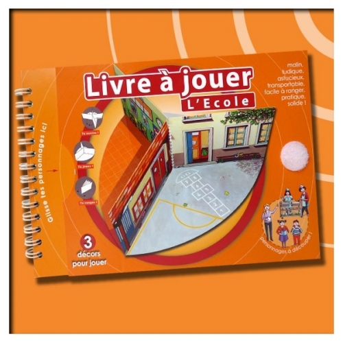 Livre à jouer - L'école