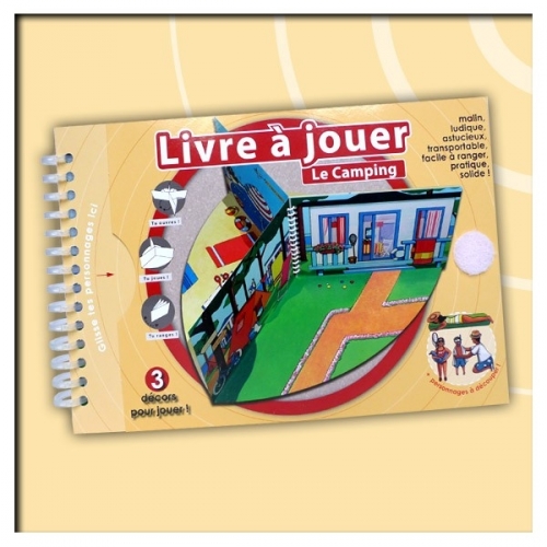 Livre à jouer - Le Camping